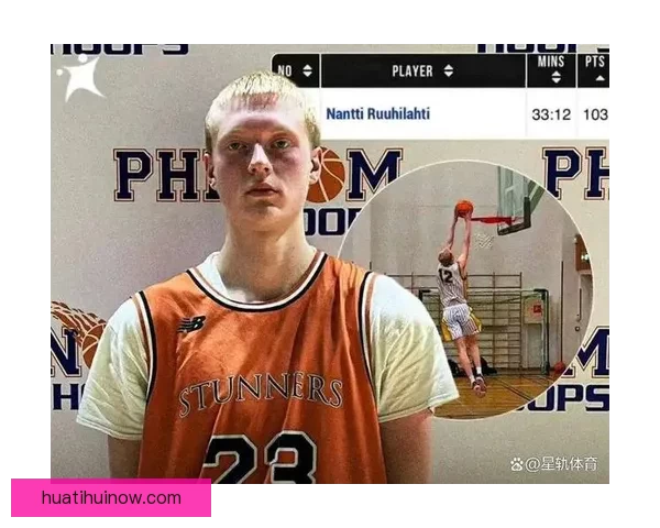 18岁新星单场轰103分打破芬兰篮球历史纪录 梦想进军NBA